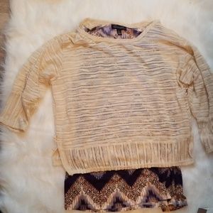 Notations womens blouse